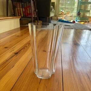 Tall Iittala Aalto Glass Vase